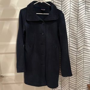 Patagonia long sweater coat